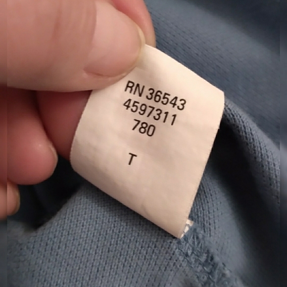 Izod Silk Wash men's 100% cotton blue polo shirt - Picture 10 of 11